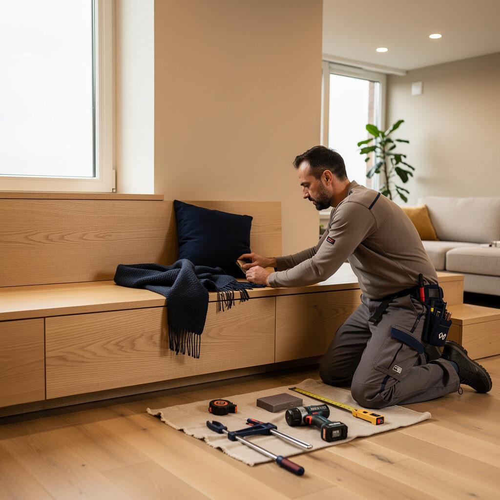 Individuelle Holzpodeste aus Massivholz für Wohnbereiche – Artis Treppen