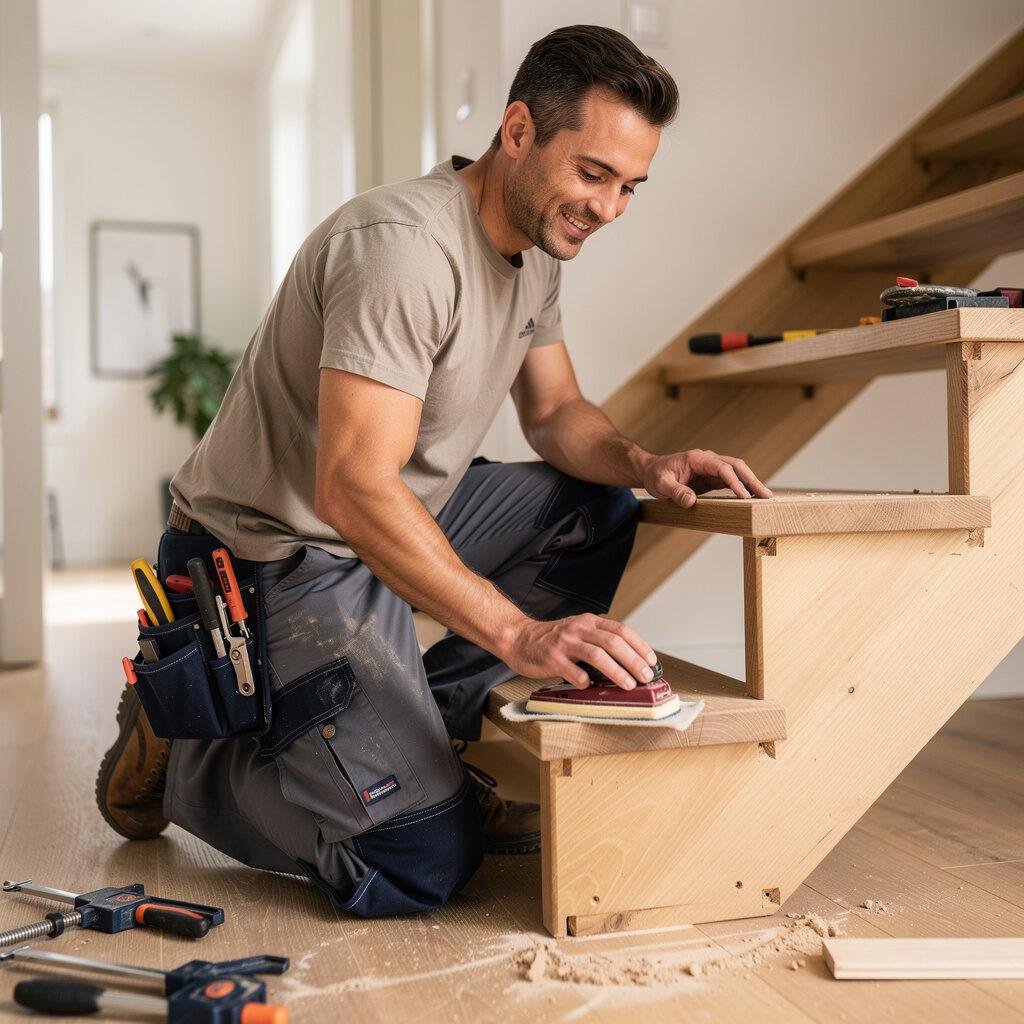 Montage und Pflege von Setzstufen aus Holz – langlebige Stabilität und einfache Wartung – Artis Treppen