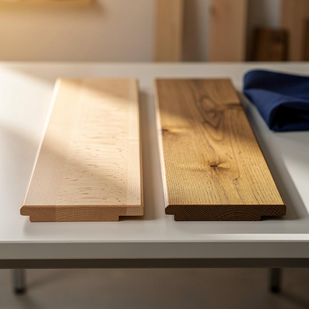 Treppenstufen aus Massivholz in Buche und Eiche für individuelle Ansprüche